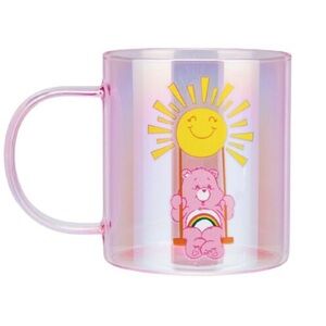 Care Bears Cheer bear cup mug iridescent sun cute